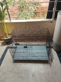 bird cage for sale with all things inside.