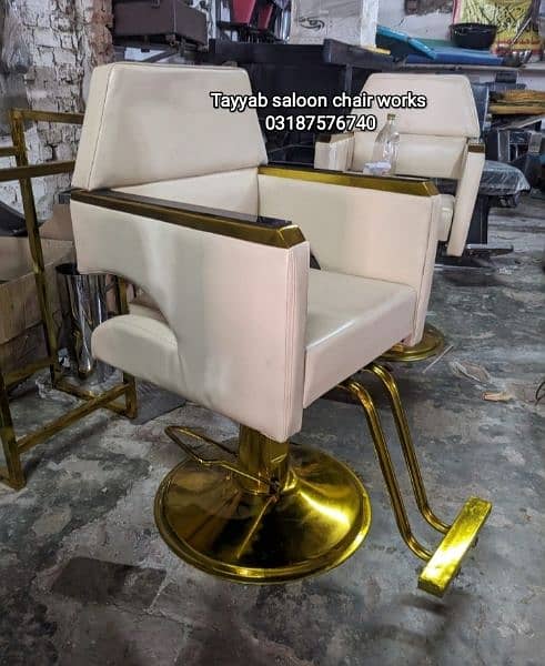 Saloon Chair/Parlour Chair/Facial Bed/Shampoo Unit/Pedicure/Trolley 14