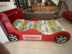 kids car bed