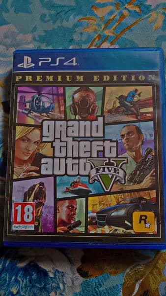 GTA V PS4 |USED| 10/10 CONDITION 0