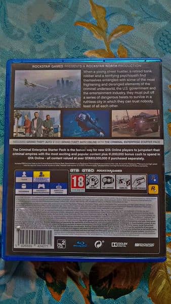 GTA V PS4 |USED| 10/10 CONDITION 3