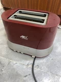 Anex maroon color toaster
