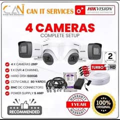 Complete CCTV package with free installation