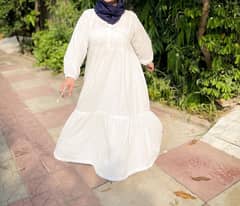 White long frock 0