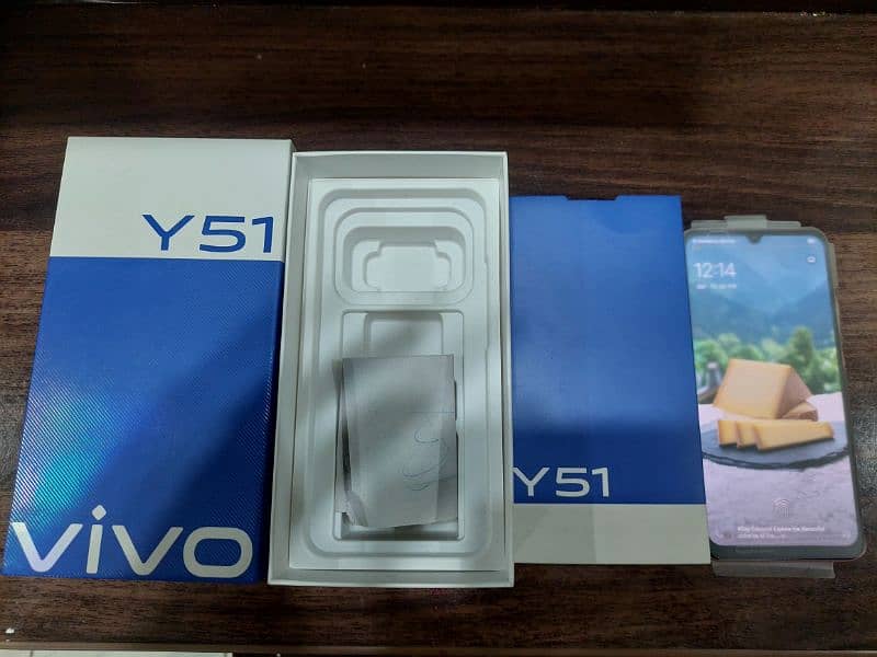 Vivo Y51 with Box 10/10 9