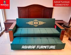 Sofa cum bed/Dewan/Double cumbed/Sofa/L Shape/combed/Bed Set/MoltyFoam