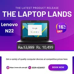 Lenovo 6th Gen Laptop 16GB Storage 4GB RAM Chromebook for sale