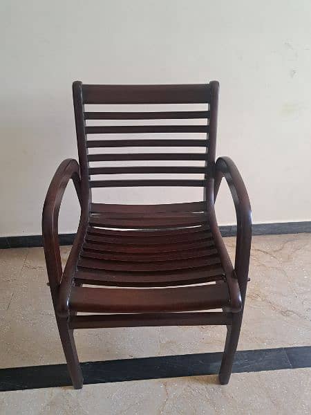 Wooden bedroom Chairs with Coffee Table 2