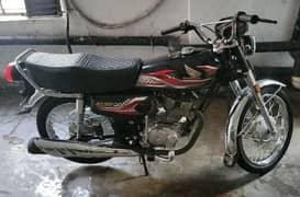 Honda CG 125 black