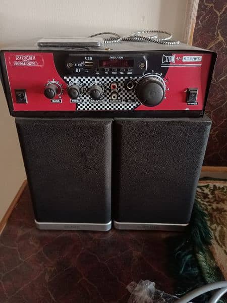 Brand New Amplifier With Speaker 0