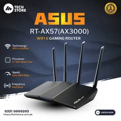 ASUS RT-AX57 Wi-Fi 6 Gaming Router AX3000 In Pakistan (Box Pack)