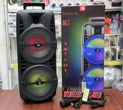 Mhefil Speaker Kts 1745 / Dual speaker  / wireless speaker / mic