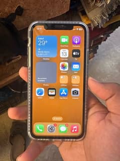 iPhone X PTA approved 64GB condition 10/8 battery health 77%