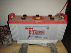 Excid Battery 3 Month use 12v/130AH, HP 200 Deep Cycle Heavy Duty