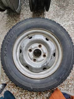 Japanese orignal Stepney 13 inch rim + Tyre.