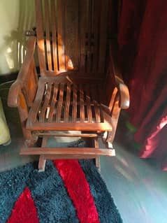 Rocking chair ( carving work )