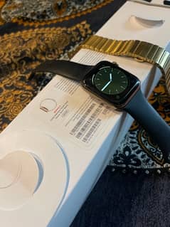 Apple Watch Series 5 44mm Gold Stainless GPS+cellular with box