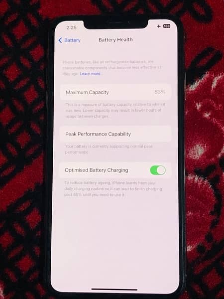 Iphone XS Max 256 Non PTA Sim working 7