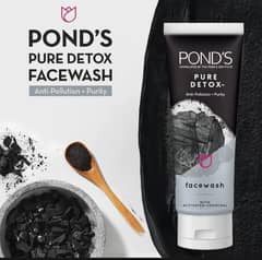 PONDS FACE WASH WITH CHARCOAL