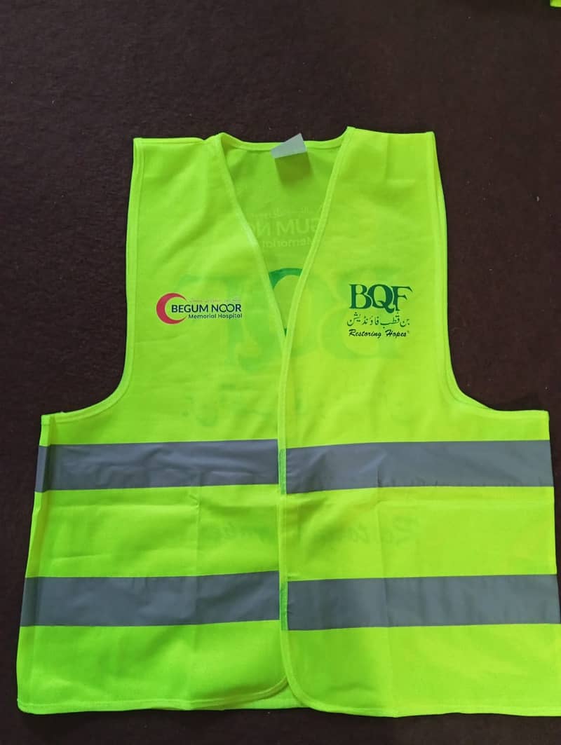 Ya Hussain T-Shirts/ Muharram T-Shirts/Construction Reflective Vest 2