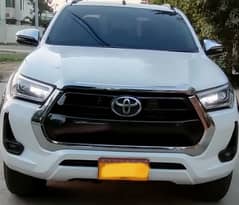 Toyota Hilux 2021 fully original zero touchups