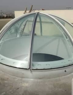Glass canopy / Glass domes / Glass skylight