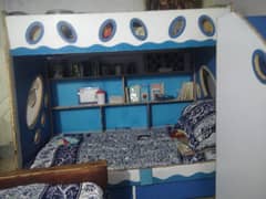 Blue Bunk Bed