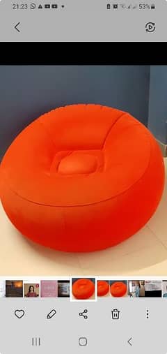 Air filled Sofa Chair for Kids