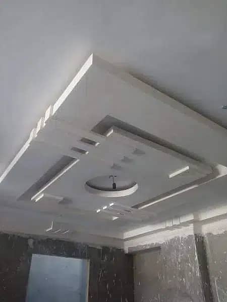 POP Ceiling/Pvc Wall Paneling Roof Ceiling/Gypsum Ceiling/ 6