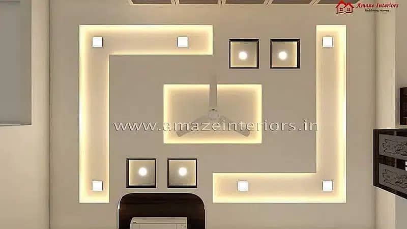 POP Ceiling/Pvc Wall Paneling Roof Ceiling/Gypsum Ceiling/ 13