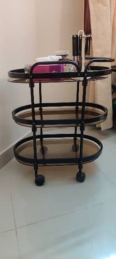 Sheesham Chairs, Trolley and Divider