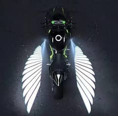 2 pcAngel Wing car and Bike Led Lights