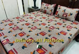 Bed sheet |3pcs Delivery All Pakistan