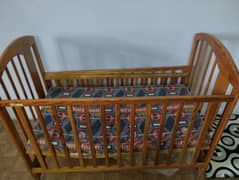 baby cot baby bed wooden