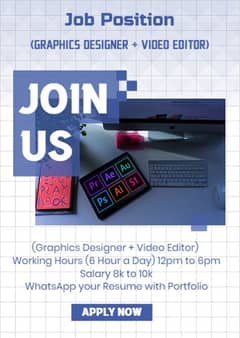 Graphics Designer + Video Editor