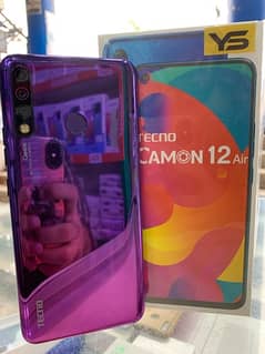 Tecno Camon 12 Air 4/64 Sealed Phone With Complete Box