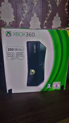 Xbox 360 (Slim) with all accessories