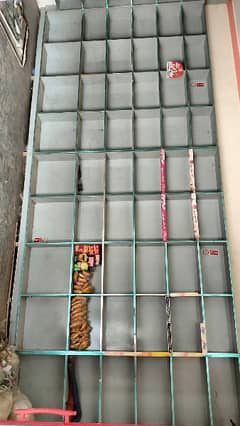 Ranks and Shop front Iron Frame  with glas