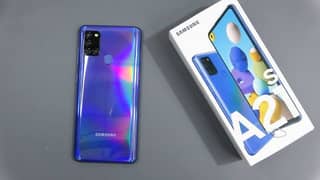 Samsung A21s 10/10 like new with box & original adapter