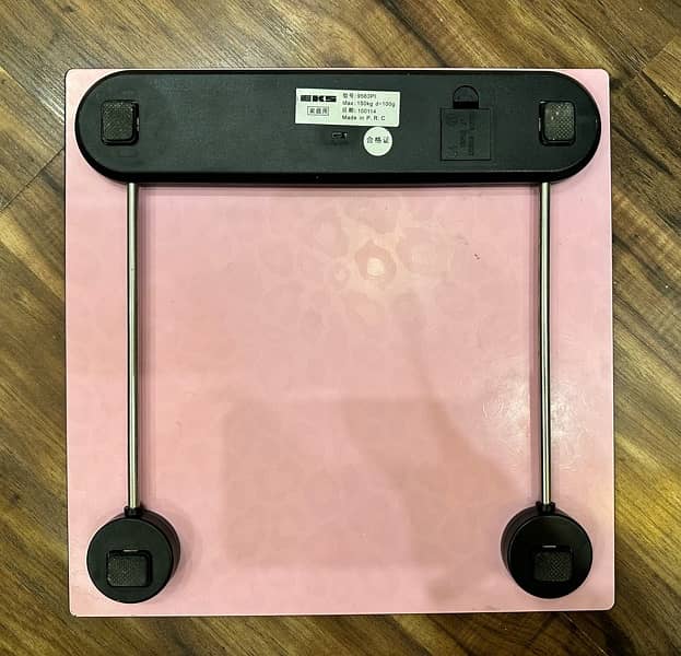 EKS Personal Glass Scale 9652TR Weighing Machine LCD Display 4