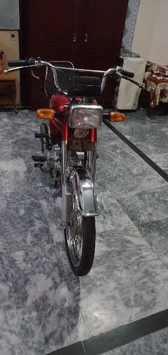 Honda CD70 genuine bike ha 2010 model Islamabad number