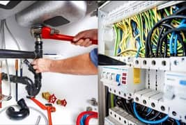 electrician and plumber Repair maintenance & installation