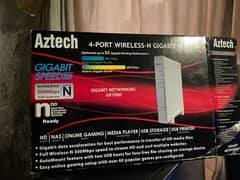 Aztech Gigabit GR7000 Wifi Router 600 Mbps Support