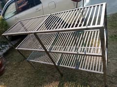 Old  Used iron stands, door, grills etc