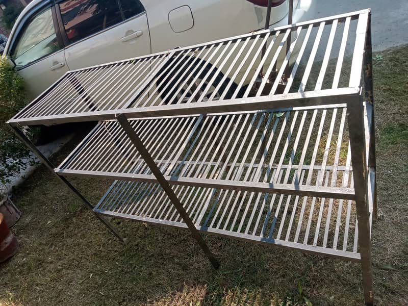 Old Used iron stands, 3214021088 door, grills etc 0