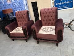 Sofa Chair | bed room Chair | Wooden Chair | Luxury Chair | 2 seater 0