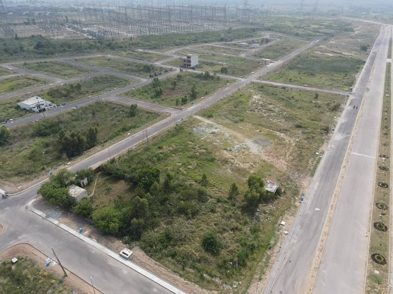 5 Marla south face plot on height with all dues clear for sale in Sec-A DHA-3 New Pindi Islamabad 6