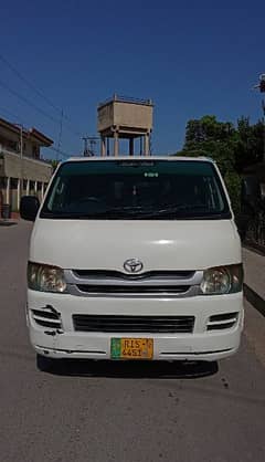 Toyota Hiace 2nd Owner up for sale.