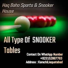 SNOOKER TABLE / Billiards / POOL / TABLE / SNOOKER / SNOOKER TABLE