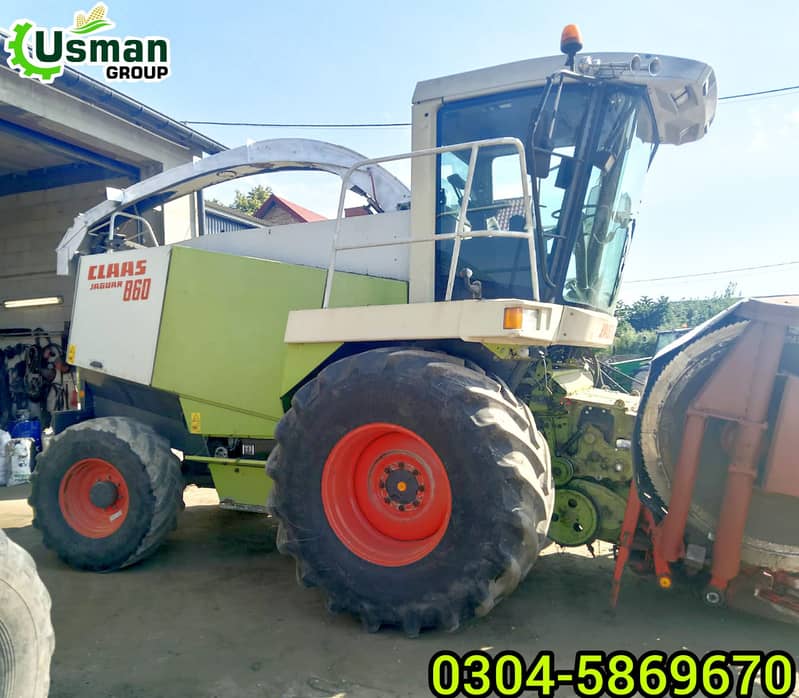 Claas Jaguar 860 4